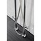 Aqua Vintage CCK8401DX Freestanding Tub Faucet with Supply Line, Stop Valve, Polished Chrome CCK8401DX - alternate 6